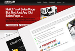 Thumbnail Janissary One Page Sales Theme - Resale Rights Included