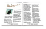 Thumbnail List Conversion Tactics MRR Reports