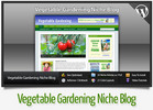 Thumbnail Vegetable Gardening Niche Blog With Instructional Videos