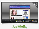 Thumbnail Acne Niche Blog With Instructional Videos