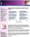 Thumbnail Breast Cancer Website Template PLR