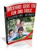 Thumbnail Backyard Ideas For Fun And Frolic MRR Ebook with Giveaway Rights