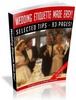 Thumbnail Wedding Etiquette Wedding Ceremony Guide MRR with Giveaway Rights eBook