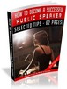 Thumbnail How To Become A Successful Public Speaker MRR Ebook
