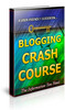 Thumbnail Blogging Crash Course Unrestricted PLR Ebook