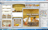 Thumbnail Woodworking Niche Website Template PSD Graphics 