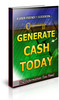 Thumbnail Generate Cash Today Unrestricted PLR Ebook