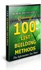 Thumbnail 100 List Building Methods Unrestricted PLR Ebook