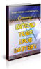 Thumbnail Extend Your Ipod Battery Life Unrestricted PLR Ebook