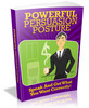 Thumbnail Powerful Persuasion Posture - Speak And Get What You Want Correctly MRR Ebook