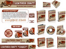 Thumbnail Leather Craft Website Template Plr Pack