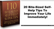 Thumbnail 110 Bite Sized Self Help Super Tips MRR/ Giveaway Rights