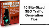 Thumbnail 110 Bite Sized Traffic Super Tips MRR/ Giveaway Rights
