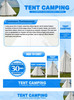 Thumbnail Tent Camping Website Template Plr Pack