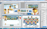 Thumbnail Secret Webinar Riches PSD Graphics Set
