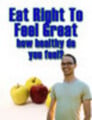Thumbnail Eat Right To Feel Great Master Resale Rights Included! Thumbnail Eat Right To Feel Great Master Resale Rights Included!