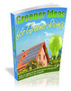 Thumbnail Greener Ideas For a Greener Living MRR eBook