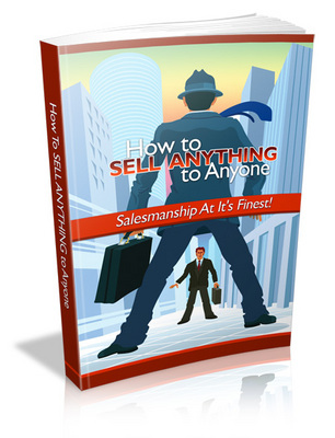 Product picture How to Sell Anything to Anyone (MRR) eBook
