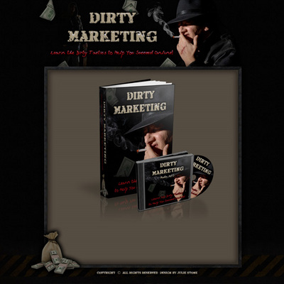 Product picture Dirty Marketing with MP3 Audio + MRR License