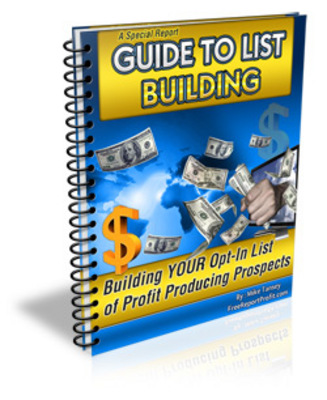 Product picture A Special Report Guide To List Building With MRR