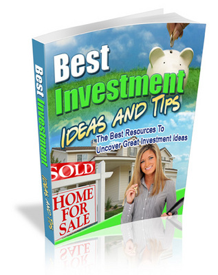 Product picture Best Investment Ideas and Tips MRR eBook 