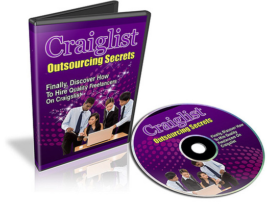 Product picture Craigslist Outsourcing Secrets Video Series - Resale Rights Included! 