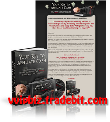 Product picture Your Key to Affiliate Cash (eBook and Audio) Comes with Transferable MRR 