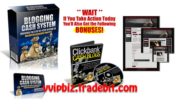 Product picture Blogging Cash System Unrestricted PLR