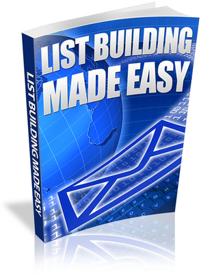 Product picture List Building Made Easy -  PLR Ebook