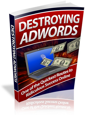 Product picture Destroying Adwords PLR Ebook
