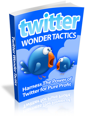 Product picture Twitter Wonder Tactics PLR Ebook
