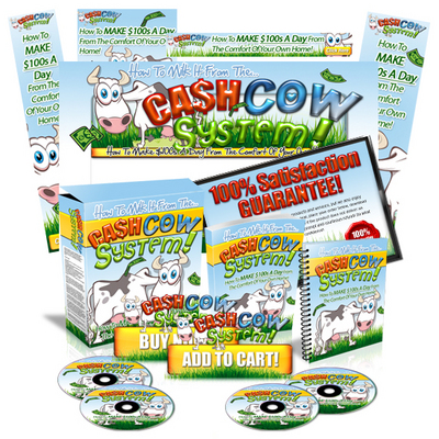 Product picture Cash Cow System Minisite Template With Master Resale Rights