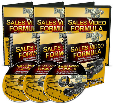 Product picture Sales Video Formula Videos and Audios - Master Resale Rights