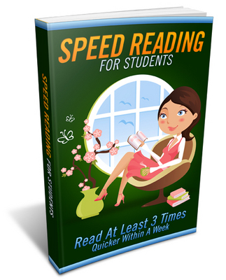 Product picture Speed Reading For Students eBook + Audio