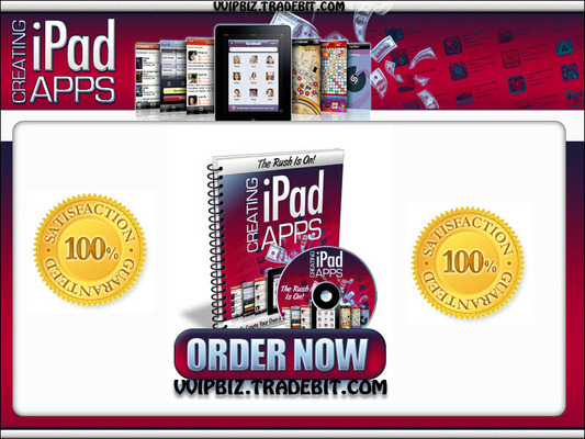 Product picture Creating iPad Apps (Master Resale Rights) - IPad App Developer Guide