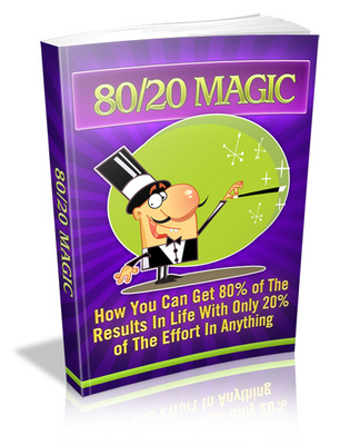Product picture 80/20 Magic eBook with MRR & Give Away License