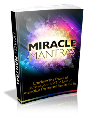 Product picture Miracle Mantras with MRR & Give Away License