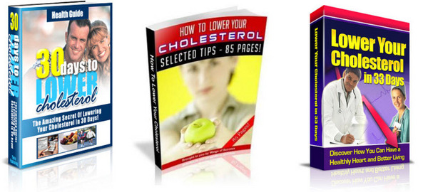 Product picture Cholesterol 3 Pack Ebook - How To Lower Your Cholesterol