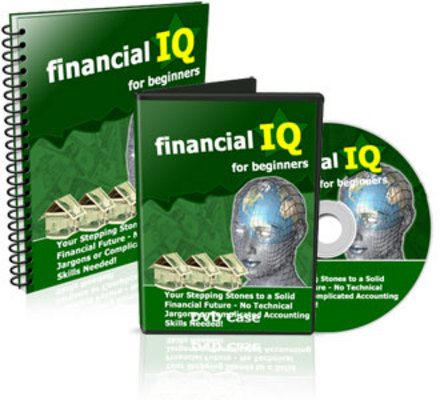 Product picture Financial IQ For Beginners Audio + Video  and Transcript in PDF - MRR
