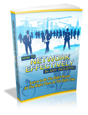 Product picture How to Network Effectively in Any Industry MRR eBook