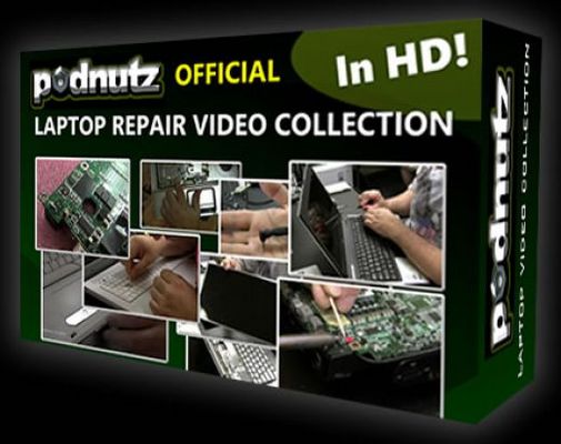 Product picture Podnutz - Laptop Repair Video Collection Ready Made Clickbank Review Sites!