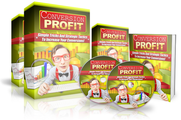 Product picture Conversion Profits Video Course, MP3 audio, PowerPoint and PDF transcript + MRR Included!