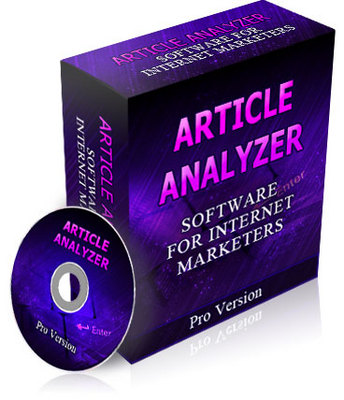 Product picture Article Analyzer Software Pro Version - RR