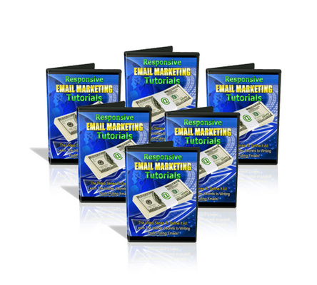 Product picture Responsive Email Marketing Tutorials (With MRR) - Videos