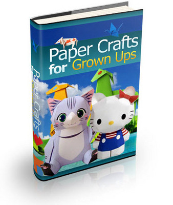 Product picture Paper Crafts for Grown Ups - 79 pages