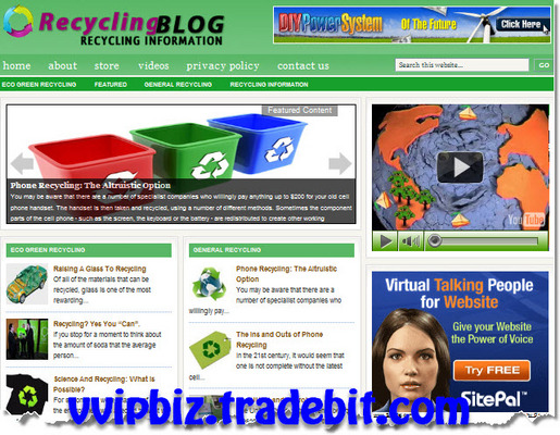 Product picture Recycling Turnkey Wordpress Blogs (3 Income Streams) + Review Sites 