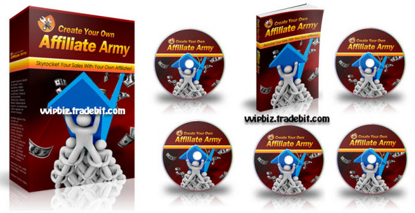 Product picture Create Your Own Affiliate Army Video Training + MP3 Audio With Master Resale Rights