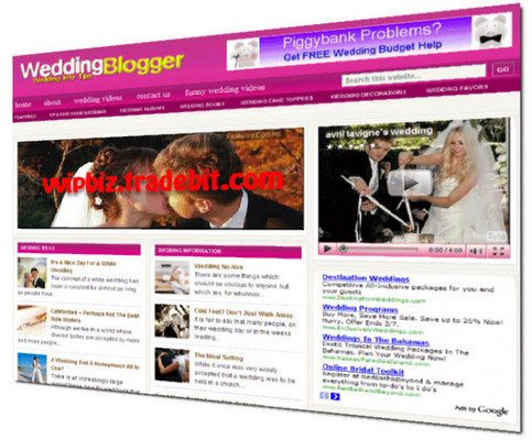 Product picture Wedding Niche Wordpress Blogs + Review Sites (3 Income Streams)