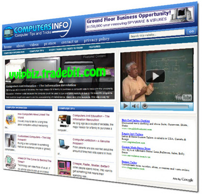 Product picture Computers Niche Wordpress Blogs + Review Sites (3 Income Streams)