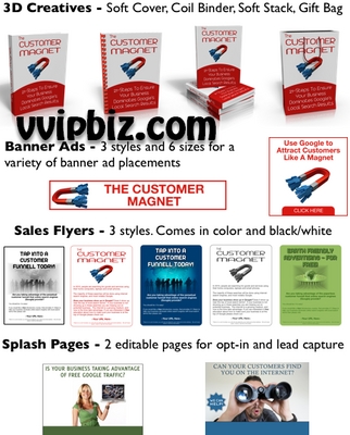 Product picture The Customer Magnet - Local Marketing (21 lessons - MRR Included!)